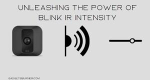blink ir intensity