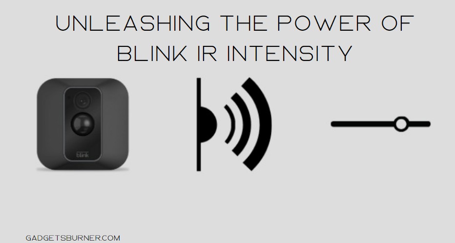 blink ir intensity